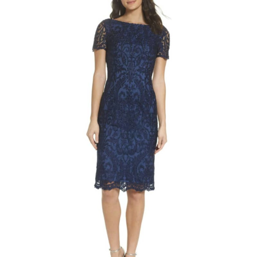 Beaded Lace Cocktail‎ Dress NWOT  Mother of bride